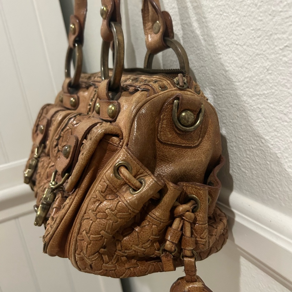 Isabella Fiore genuine leather handbag - Picture 4 of 8